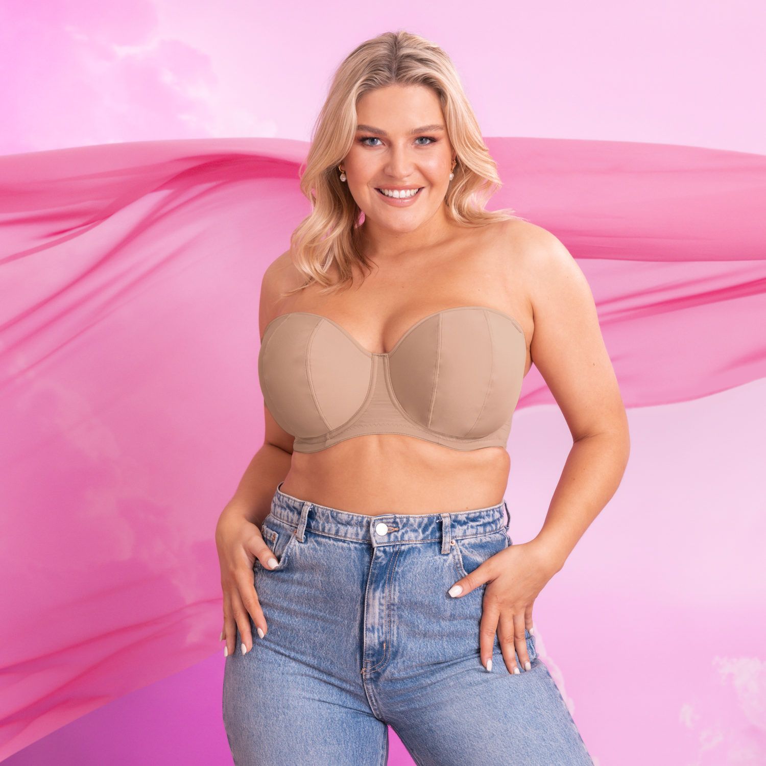 Ck strapless bra sale