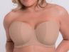 Curvy Kate Luxe *updated* Strapless Multiway Bra Latte-thumb Underwired, padded, strapless multiway bra. 60-90 D-O CK2601-LAT