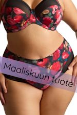 Bliss Deep Brief Rose Print