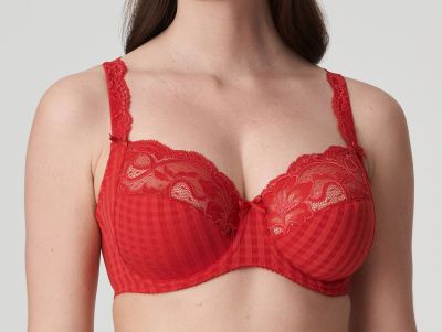PrimaDonna Madison UW Full Cup Bra Scarlet Underwired, non-padded full cup bra 70-100, D-I 01621-20/21-SCA