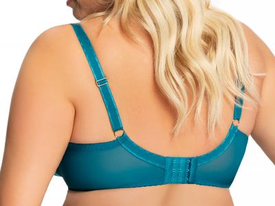 Gorsenia Madison Soft Bra Azure Underwired, non-padded bra 65-95, D-M K707-AZU