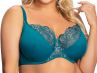 Gorsenia Madison Soft Bra Azure-thumb Underwired, non-padded bra 65-95, D-M K707-AZU