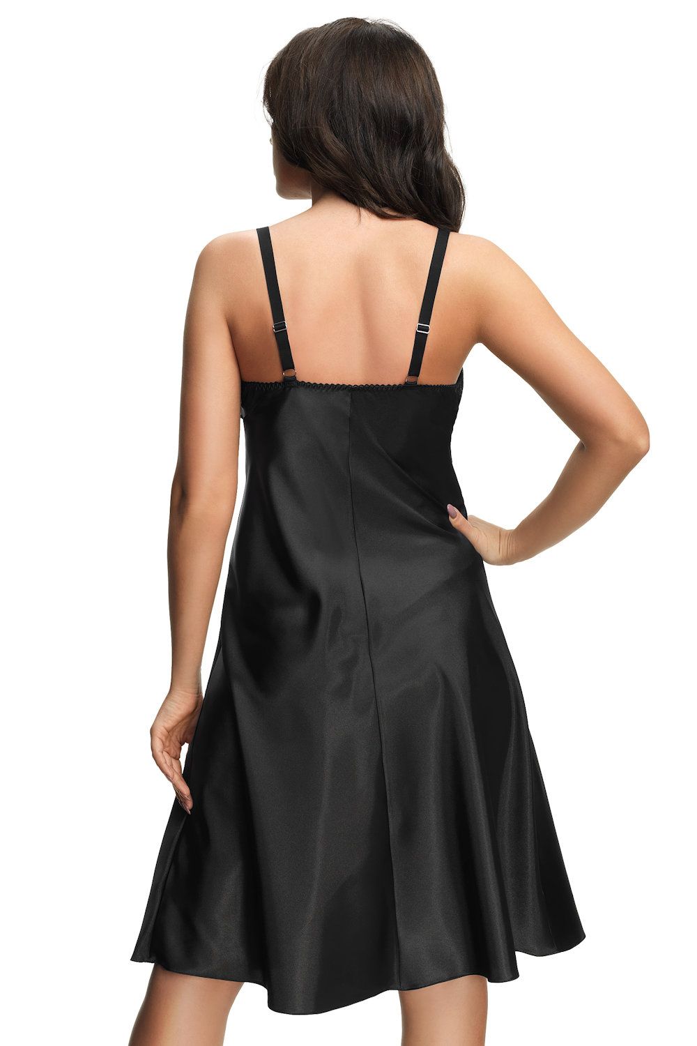 Gorsenia Camisole Black Silver Lumingerie bras and underwear