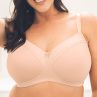 Royce Maisie Satin Trim T-shirt Bra Blush-thumb Wirefree, moulded full cup t-shirt bra with bilateral pockets. 65-90, D-G 1091-BLH