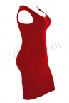 Mala Sleeveless Stretch Dress Red