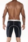 MaleBasics Performance boxer black MBM04-thumb Boxer brief with long legs 78% Nylon, 22% Spandex S-XL MBM04