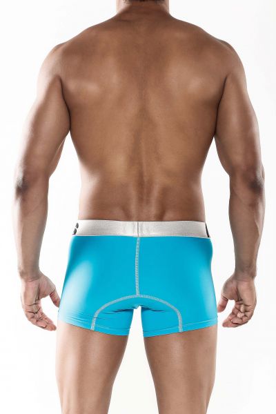 MaleBasics Performance boxer trunk turqoise MBM01 Trunk 78% Nylon, 22% Spandex S-XL MBM01