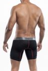 MaleBasics Performance Titanium+ boxer brief black MBP01-thumb 9 inch boxer 78% Nylon, 22% Spandex S-XL MBP01