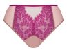 Gorsenia Malika Brief Beige & Fuchsia-thumb Midi briefs for the Malika range. M/38 - 4XL/48 K765-BEF