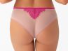 Gorsenia Malika Brazilian Beige & Fuchsia-thumb Brazilian briefs for the Malika range. M/38 - 3XL/46 K766-BEF