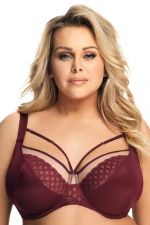 Manila Soft Bra Deep Red