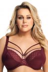 Gorsenia Manila Soft Bra Deep Red-thumb Underwired, non-padded bra 65-100, D-M K592