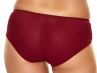 Nessa Marchesa Midi Brief Claret & Beige-thumb Normal rise brief 38-52 NO2-CLB