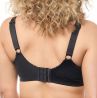 Plaisir Maria UW Full Cup Bra Black-thumb Underwired, non padded full cup bra with stretch lace top cups. 80-120, E-K 60025-1/BLK