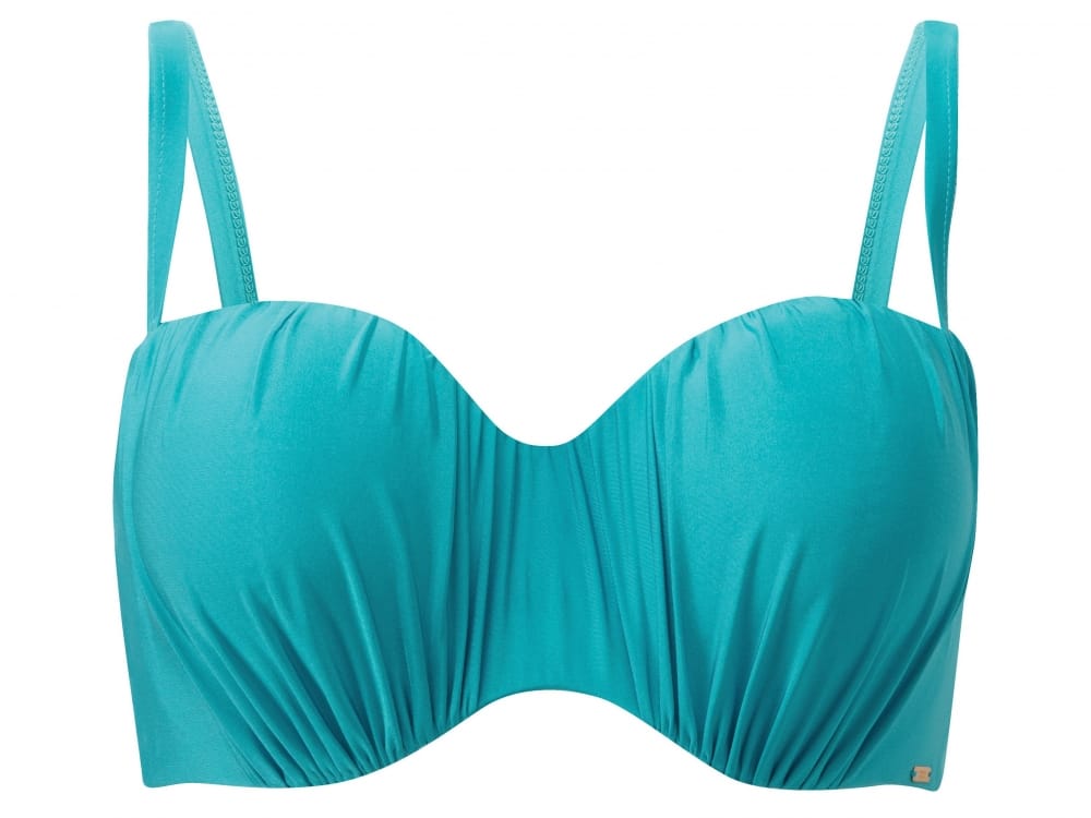 Panache Swimwear Marina Bandeau Bikini Turquoise | Lumingerie bras and ...