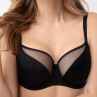 Gorsenia Marisa UW Soft Bra - Black-thumb Underwired, non-padded balconnet bra with a removable decorative strap on decoltee. 70-100, D-M G005