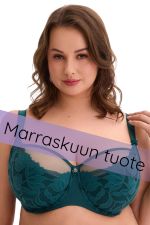 Keto Semi Soft Bra Petrol