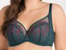 Gorsenia Massima Soft Side Support Bra Pine-thumb Underwired, non-padded soft side support bra. 65-100, D-M K796-