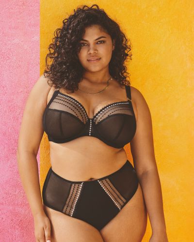 Elomi Matilda Full Brief Black  M-4XL EL8906-BLK