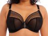 Elomi Matilda UW Plunge Bra Black-thumb Underwired, full cup plunge bra 70-100, E-O EL8900-BLK
