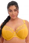 Elomi Matilda UW Plunge Bra Yellow Daisy-thumb Underwired, full cup plunge bra 70-100, E-O EL8900-DSY