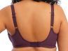 Elomi Matilda UW Plunge Bra Wine Diamond-thumb Underwired, full cup plunge bra 70-100, E-O EL8900-WID