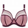 Elomi Matilda UW Plunge Bra Wine Diamond-thumb Underwired, full cup plunge bra 70-100, E-O EL8900-WID