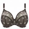 Elomi Matilda UW Plunge Bra Black Polka Dot-thumb Underwired, full cup plunge bra. 70-100, E-O EL8900-BDT