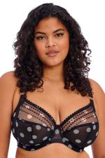 Matilda UW Plunge Bra Black Polka Dot