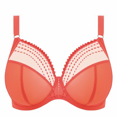 Elomi Matilda UW Plunge Bra - Sunset Underwired, full cup plunge bra. 70-100, E-O EL8900-SUT