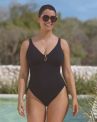 Fantasie Merissa NW Plunge Swimsuit - Black-thumb  XS/36 - 2XL/46 FS505144-BLK