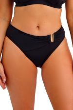 Merissa Mid Rise Bikini Brief - Black