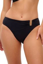 Merissa Mid Rise Bikini Brief - Black