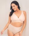 Royce Mia NW Lounge & Sleep Bra - Blush-thumb Wirefree lounge bralette. 75-95 G/H - M/N 1451-BLH