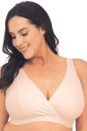 Royce Mia NW Lounge & Sleep Bra - Blush-thumb Wirefree lounge bralette. 75-95 G/H - M/N 1451-BLH