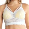 Parfait Lingerie Mia Daisy Longline NW Bralette Pearl White-thumb Underwired, fully boned longline strapless bustier bra. M-2XL, S+-3XL+ (D-L cups) P6142-PRL