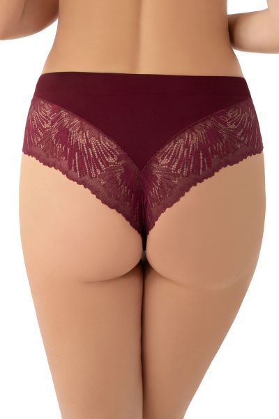 Gorsenia Mila Brazilian Burgundy  M/38 - 2XL/44 K958-deep-red