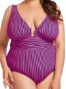 Nessa Milano One-Piece NW Swimsuit Fuchsia/Blue-thumb  M-3XL N543-FU-NA