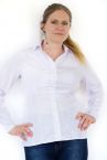 Minimal Long Sleeved Button Up Shirt White