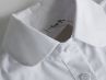  Minimal Short Sleeved Button Up Shirt White-thumb Tight-fitting, formed button up shirt with short sleeves 36-46 O/OO & OO/OOO KO-007-BIA2