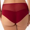 Gorsenia Mira Briefs Burgundy-thumb Midi briefs with medium high waist. L/40 - 4XL/48 K943-deep-red