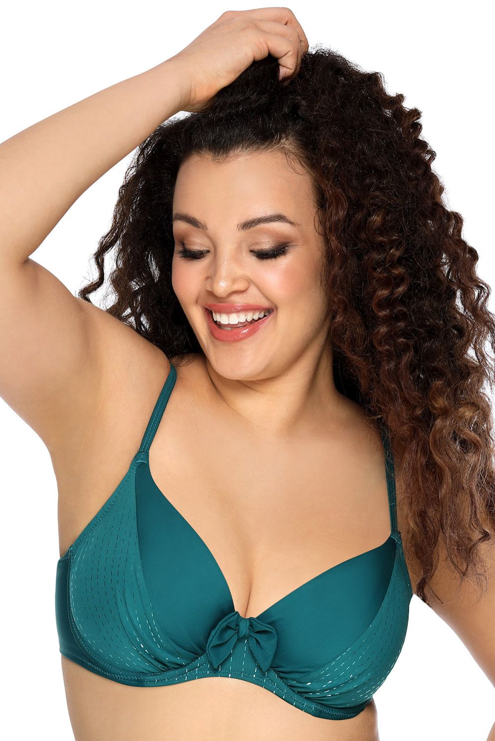 Ava Swimwear Miramar UW Soft Bikini Bra Emerald