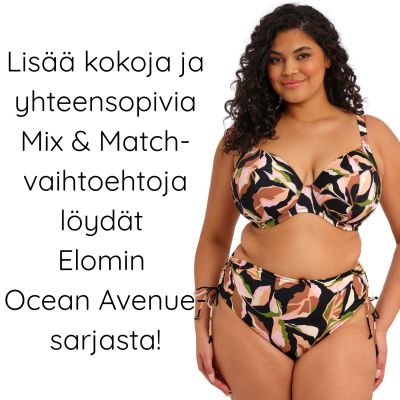 Freya Ocean Avenue Brazilian Bikini Brief - Multi Low rise brazilian bikini briefs. XS/36 - XL/42 AS207779-MUI