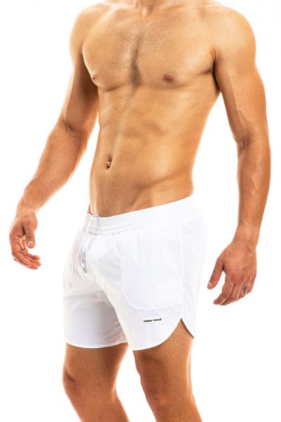 Modus Vivendi Capsule swimwear short white Swim short 100% Polyester S-XL S16921_white