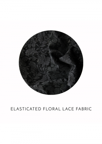 Modus Vivendi Floral lace tanga black Tanga brief 95% Polyester, 5% Elastan S-XL 04112_black