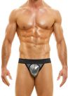 Modus Vivendi King cheetah tanga brief gun metal-thumb Tanga brief 62% Polyester, 30% Mettalic, 8% Elastane S-XL 13114_gun