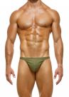 Modus Vivendi Leather legacy thong khaki-thumb Thong 100% Polyester S-XL 11117