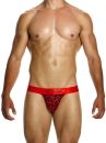 Modus Vivendi Leopard thong red-thumb Thong 95% Polyester, 5% Elastan S-XL 15411_red