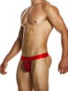 Modus Vivendi Leopard thong red-thumb Thong 95% Polyester, 5% Elastan S-XL 15411_red