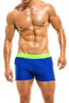 Modus Vivendi Mix & Match Zipper swim short blue-thumb Swim short 80% Polyamide, 20% Elastane S-XL CS1931